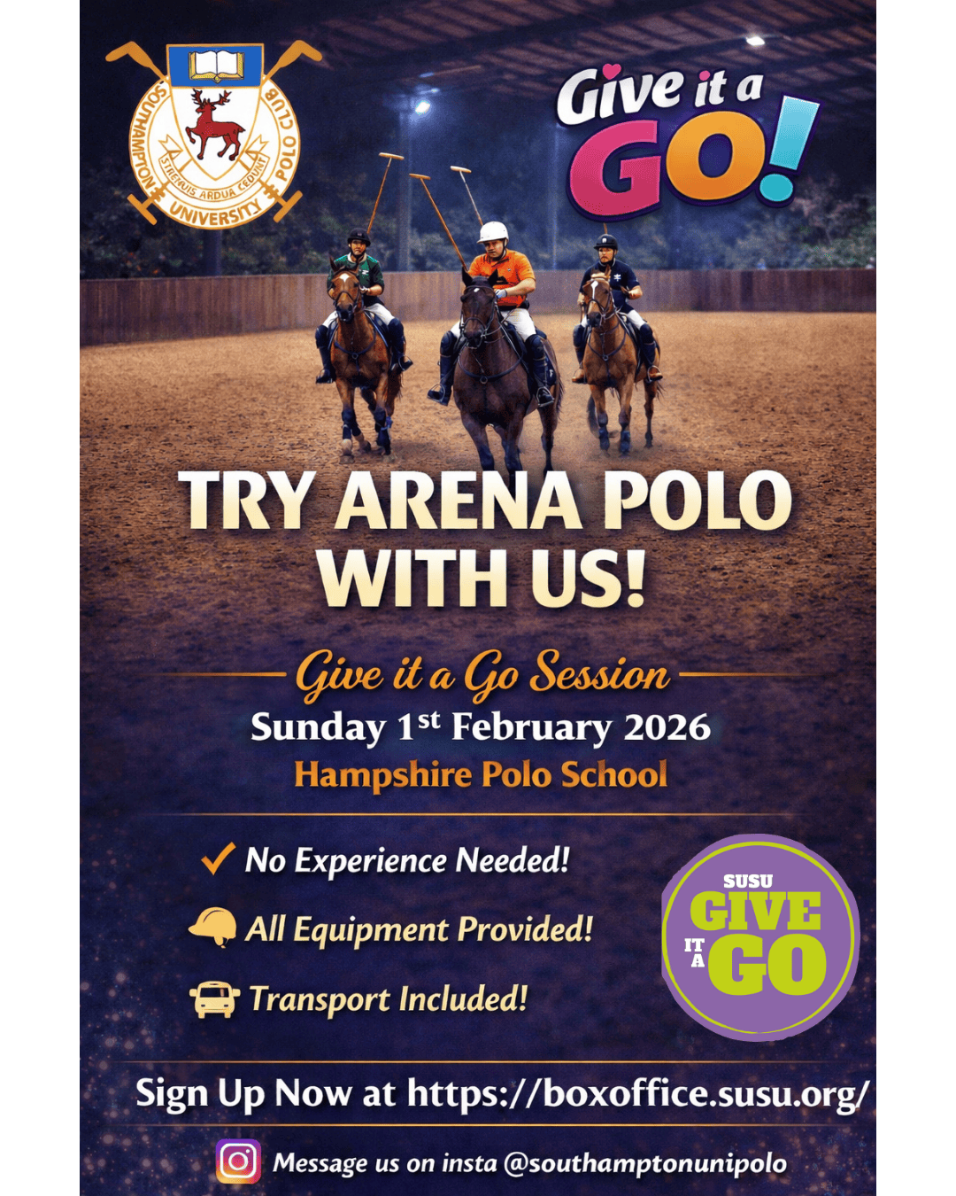 Give It A Go: Polo Club Taster